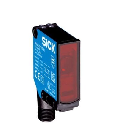 WL11-2P2430, SENSOR FOTOELECTRICO REFLEX ALC. 10mts PNP/NA+NC CONEX. M12, 4 PINES IP69K MAT. PLASTICO ABS