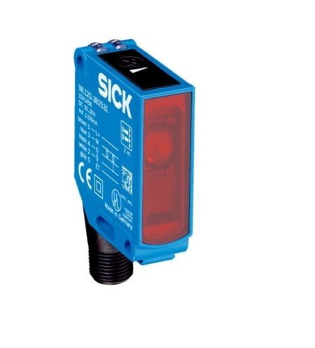 WL12G-3B2531, SENSOR FOTOELECTRICO REFLEX ALC. 4mts PNP/NPN/NA+NC CONEX. M12, 5 PINES IP69K MAT. METAL