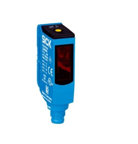 WL9G-3P2232, SENSOR FOTOELECTRICO REFLEX ALC. 5mts PNP/NA+NC CONEX. M08, 4 PINES IP69K MAT. PLASTICO VISTAL