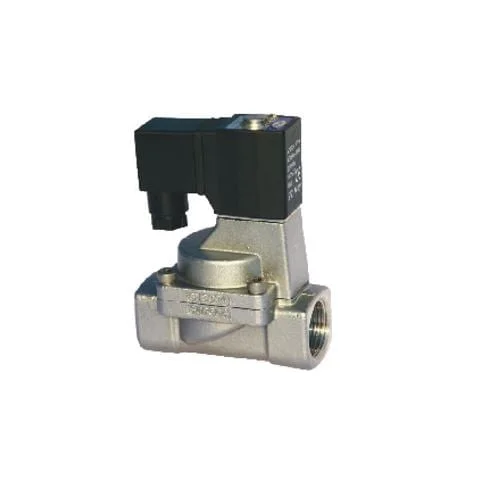 2L25025BT, ELECTROVALVULA SELENOIDE DE 2/2 VIAS, 1" NPT NC BOB. 24VDC, ACERO INOX.