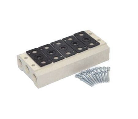 P-3V100MR2, TAPA P/ MANIFOLD 3/2 SERIE 100