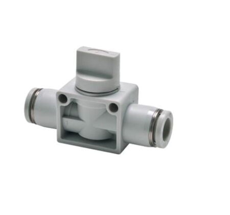 PHV12BD, VALVULA MANUAL VIAS 2/2 PVC 12MM