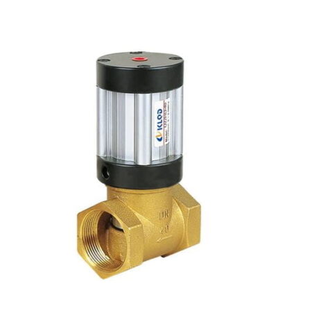 Q22HD-35, VÁLVULA DE PISTON NEUMÁTICO G1 1/4″, 0-1.0MPA, MAT. LATÓN