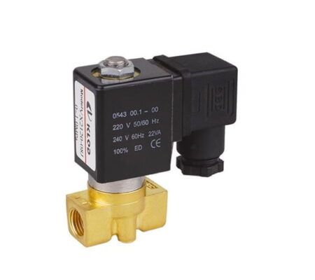 VX2215-08-AC220V, ELECTROVALVULA SOLENOIDE TIPO VACÍO G1/4″, 0-3.0MPA, BOB. 220VAC, BRONCE
