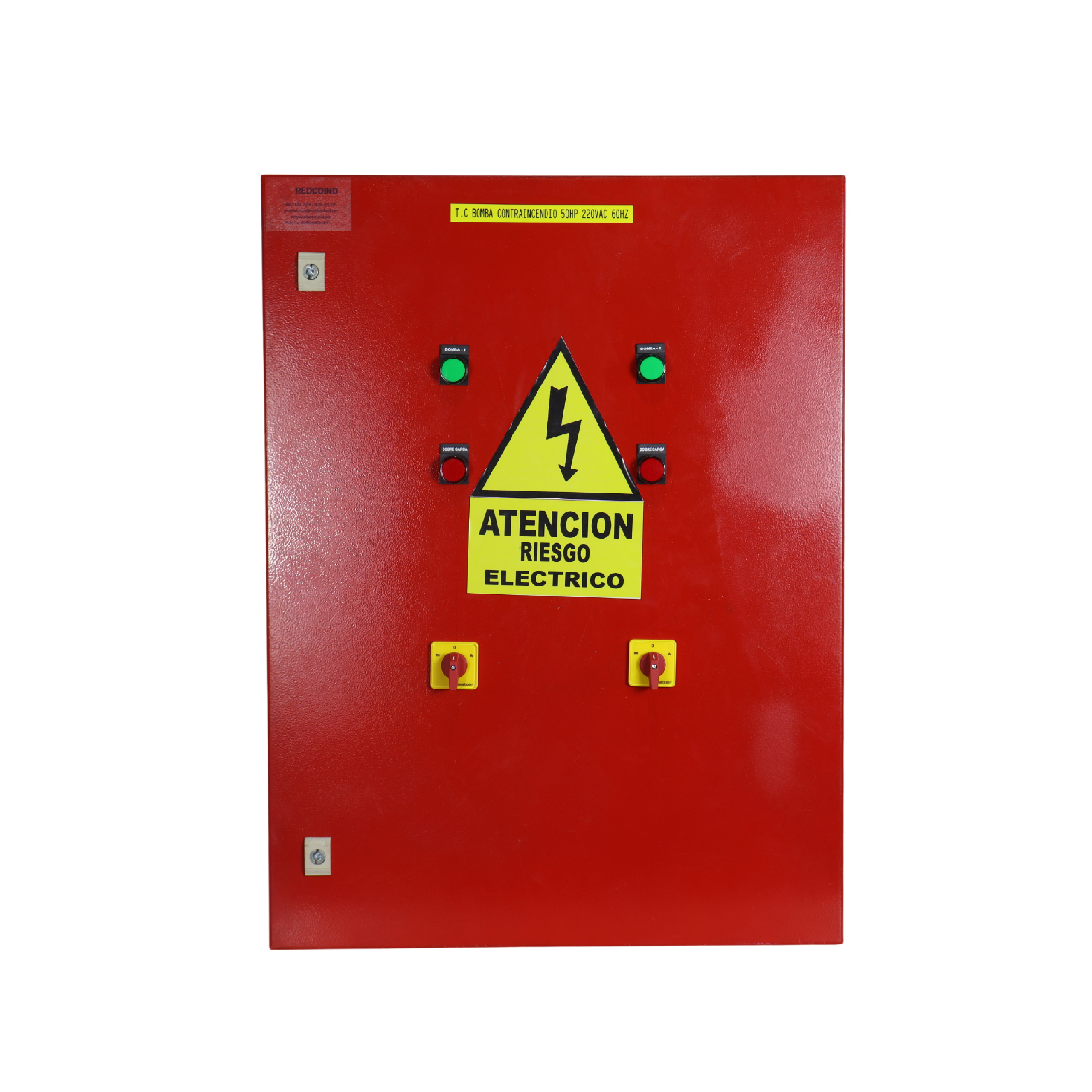 Tablero De Control Para Bomba Contra Incendio 3-Redcoind Tablero de Control para Bomba Contra Incendio - Imagen 3